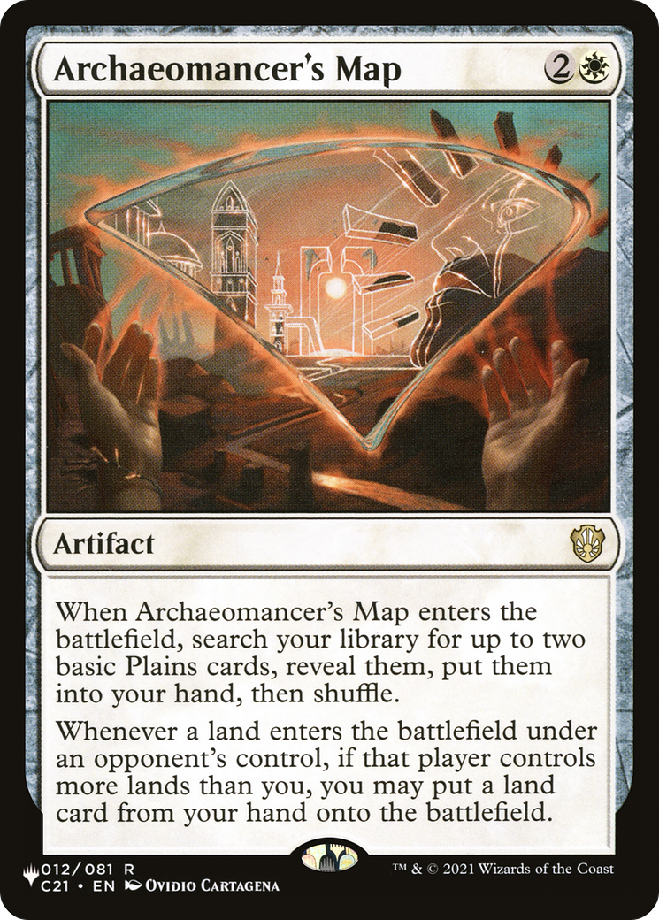 Archaeomancer's Map (C21-12) - The List