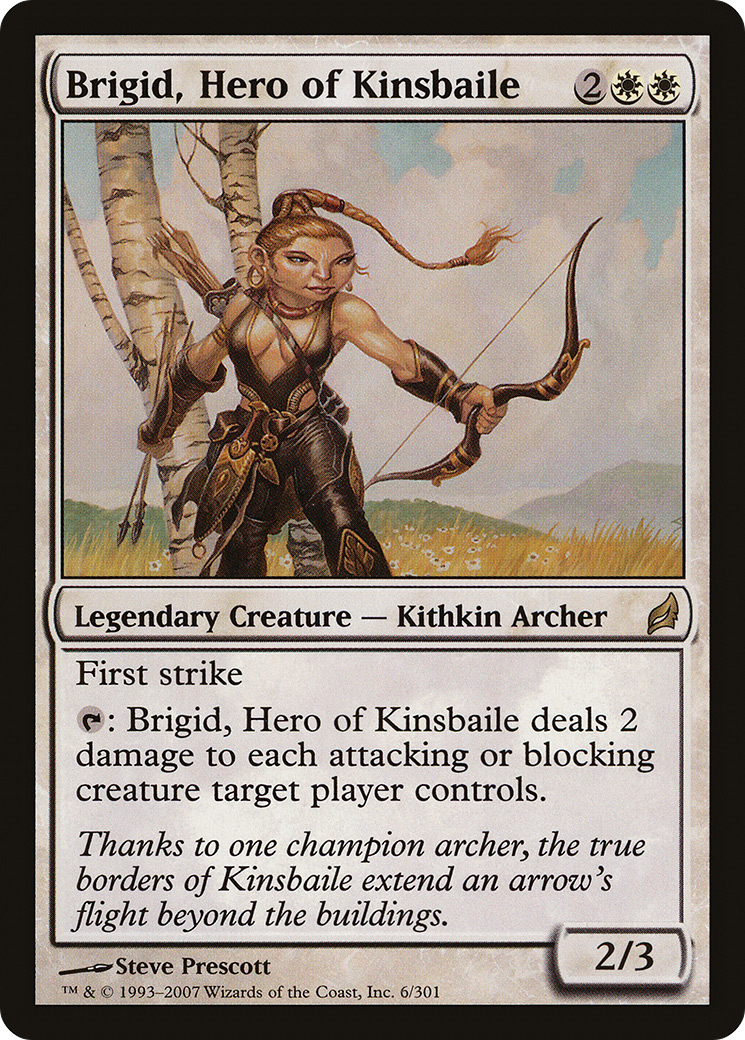 Brigid, Hero of Kinsbaile (006) Foil - Lorwyn