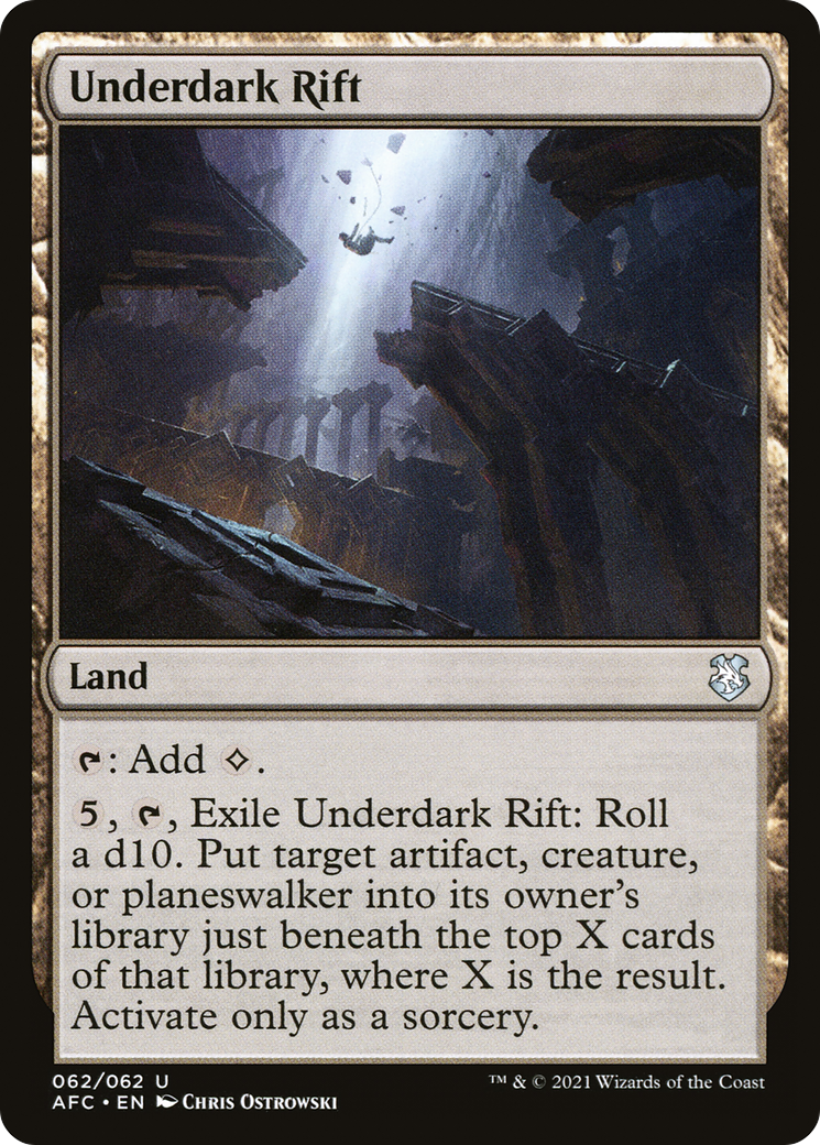 Underdark Rift (062) - Forgotten Realms Commander