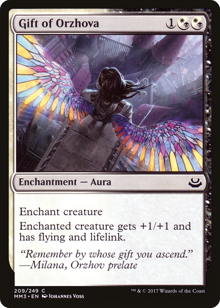 Gift of Orzhova (209) Foil - Modern Masters 2017