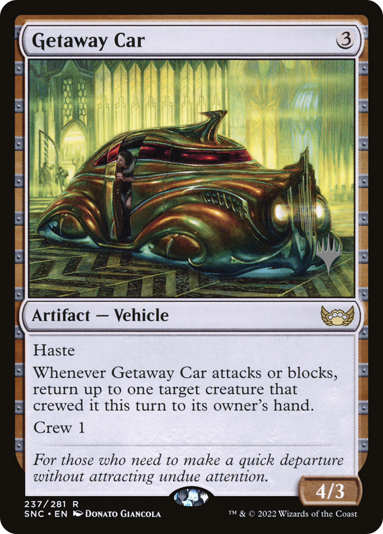 Getaway Car (237p) - Streets of New Capenna Promos