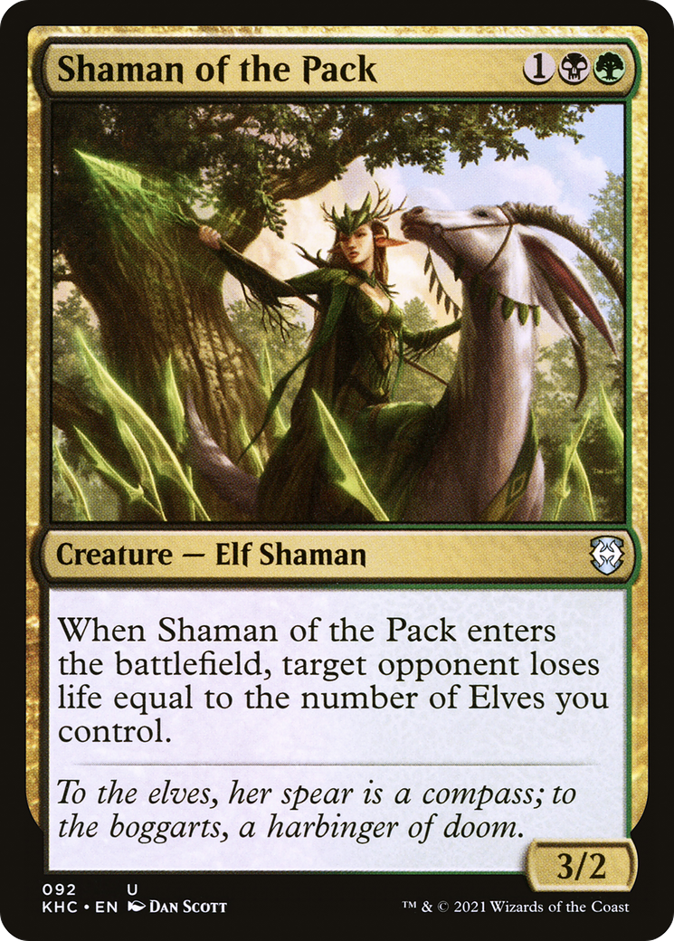 Shaman of the Pack (092) - Kaldheim Commander