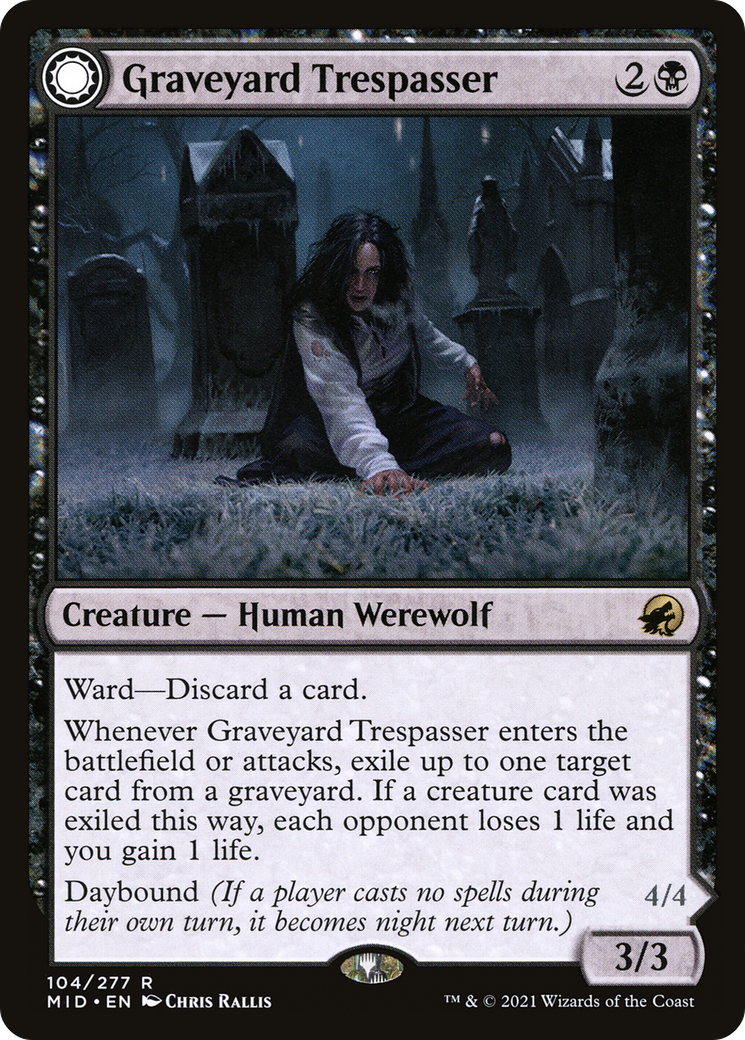 Graveyard Trespasser (104) - Innistrad: Midnight Hunt