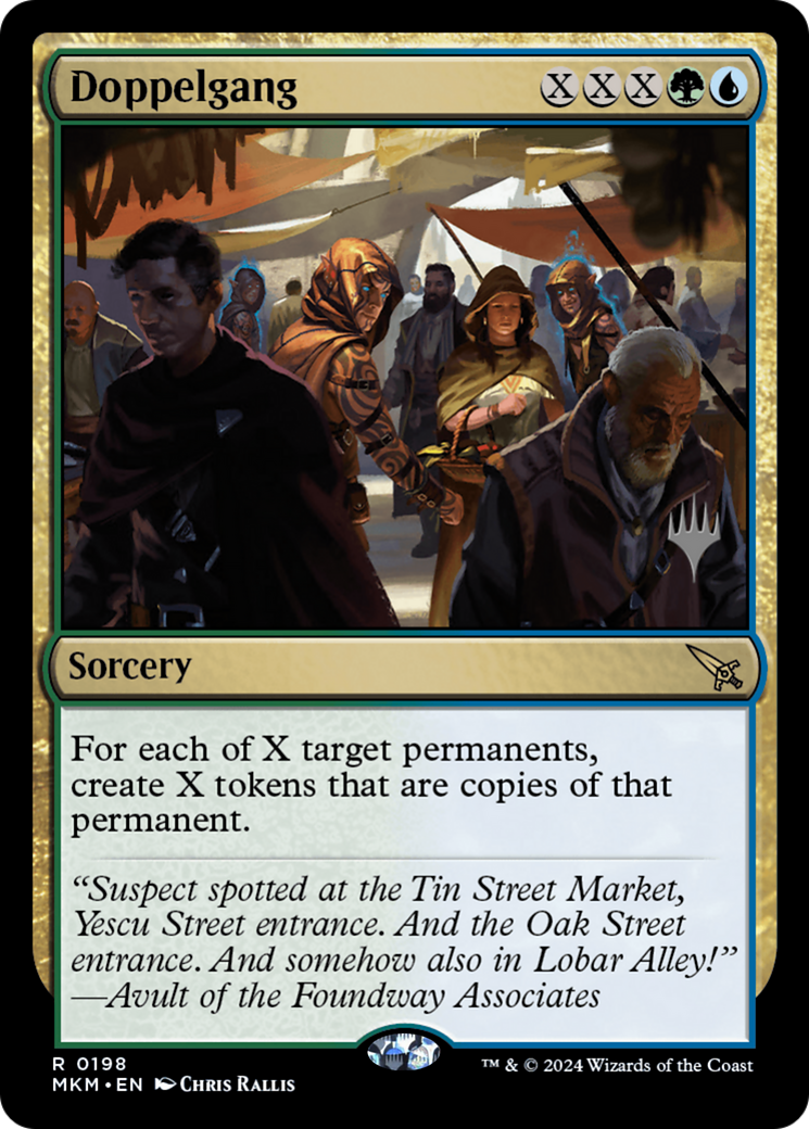 Doppelgang (198) Foil - Murders at Karlov Manor Promos