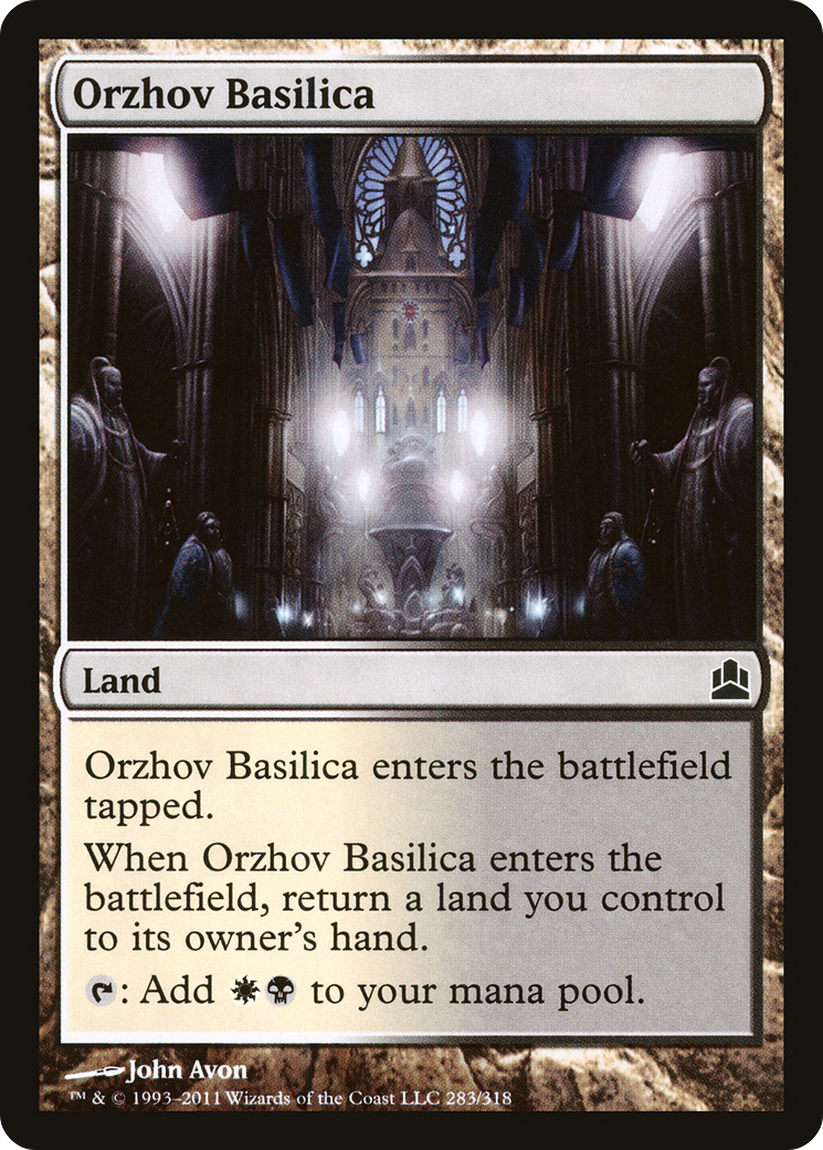Orzhov Basilica (283) - Commander 2011