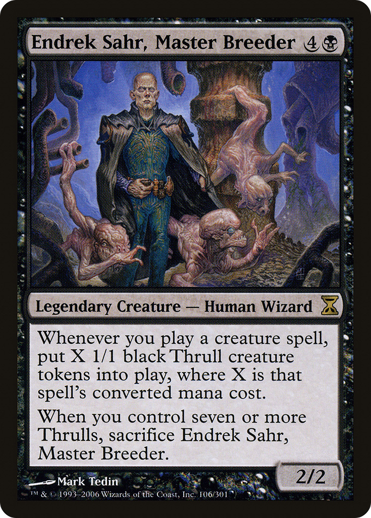 Endrek Sahr, Master Breeder (106) Foil - Time Spiral