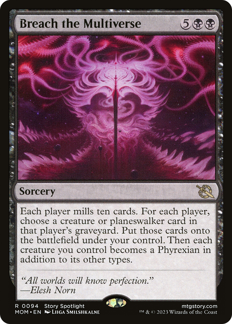 Breach the Multiverse (094) Foil - March of the Machine