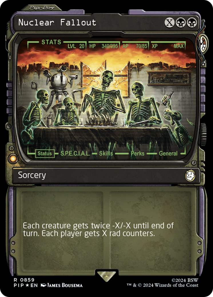 Nuclear Fallout: (Showcase) Foil (859)