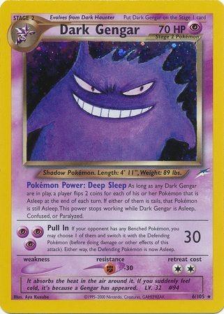 Dark Gengar (6) (Unlimited) Holofoil - Neo Destiny