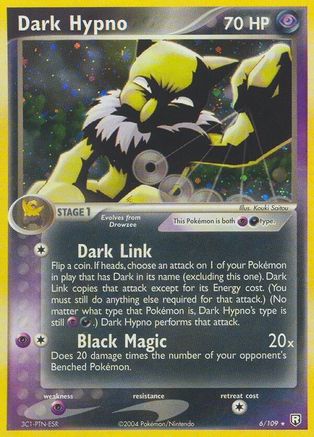 Dark Hypno (6) Holofoil - Team Rocket Returns
