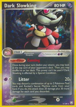 Dark Slowking (9) Holofoil - Team Rocket Returns