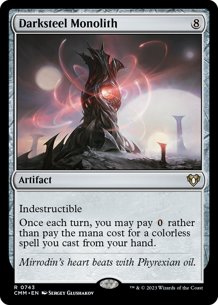 Darksteel Monolith (743) - Commander Masters