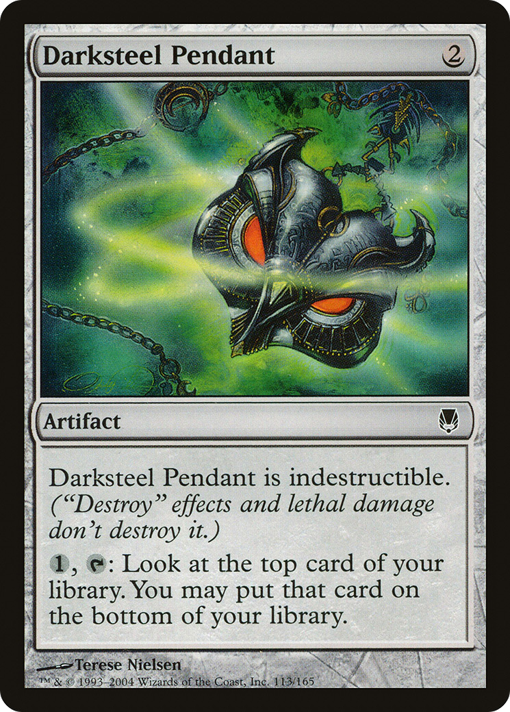 Darksteel Pendant (113) - Darksteel