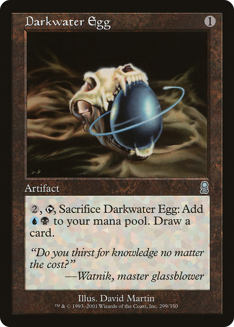 Darkwater Egg (299) Foil - Odyssey