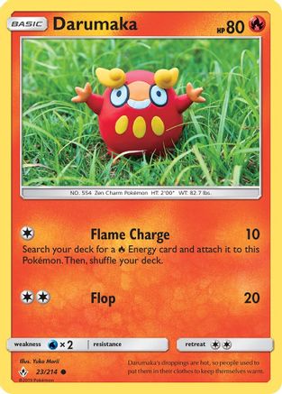 Darumaka (23) Reverse Holofoil - Unbroken Bonds