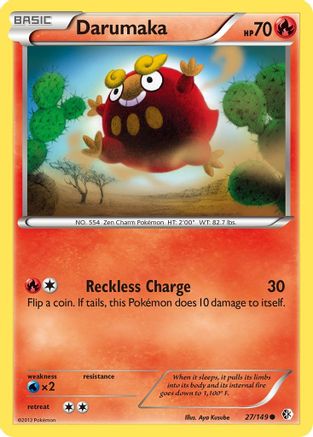 Darumaka (27) Reverse Holofoil - Boundaries Crossed