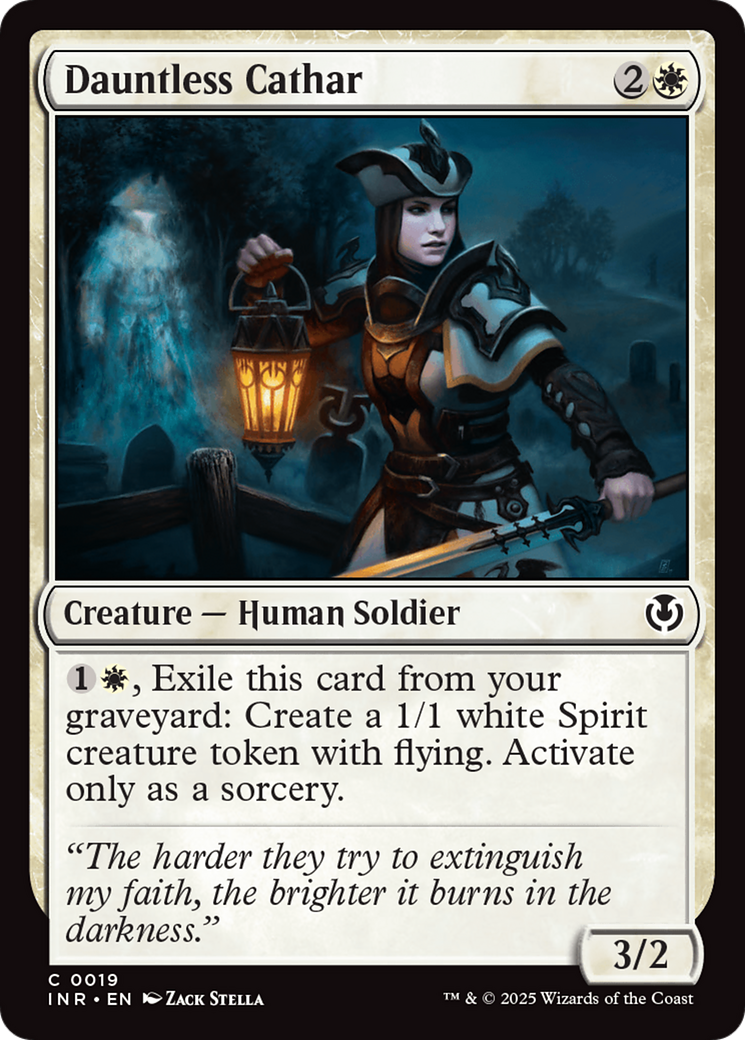Dauntless Cathar (019) - Innistrad Remastered