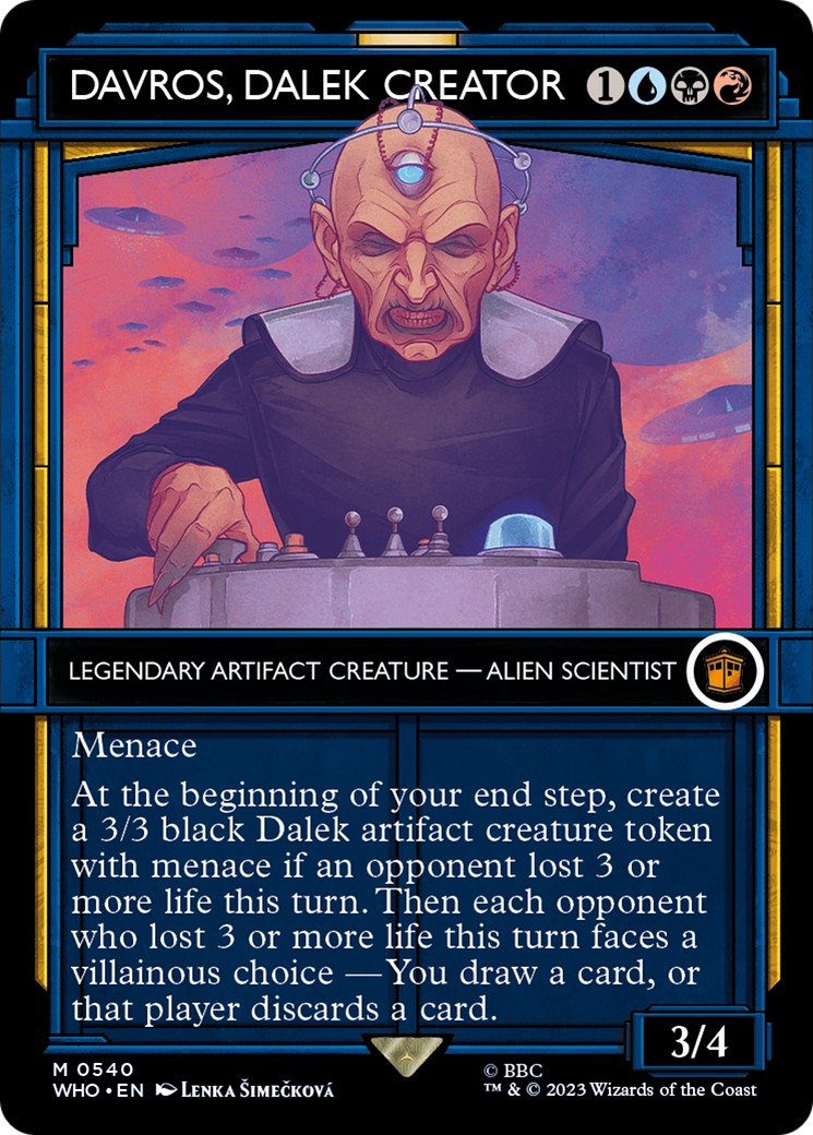 Davros, Dalek Creator (Showcase) (540) Foil - Doctor Who
