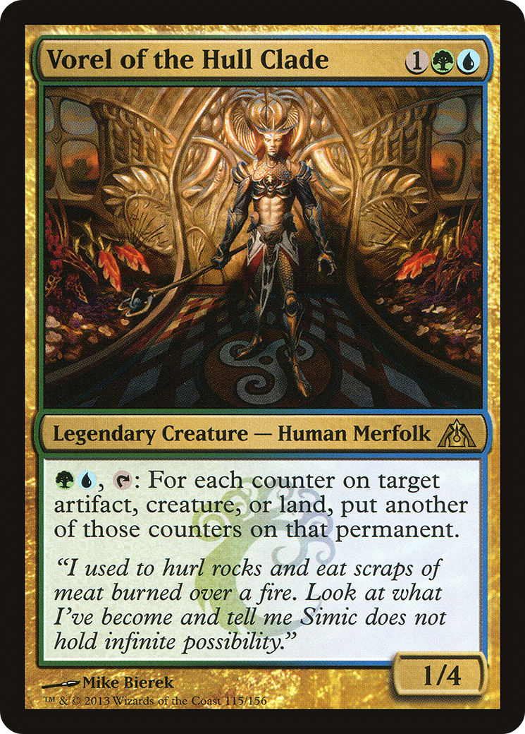Vorel of the Hull Clade (115) Foil - Dragon's Maze