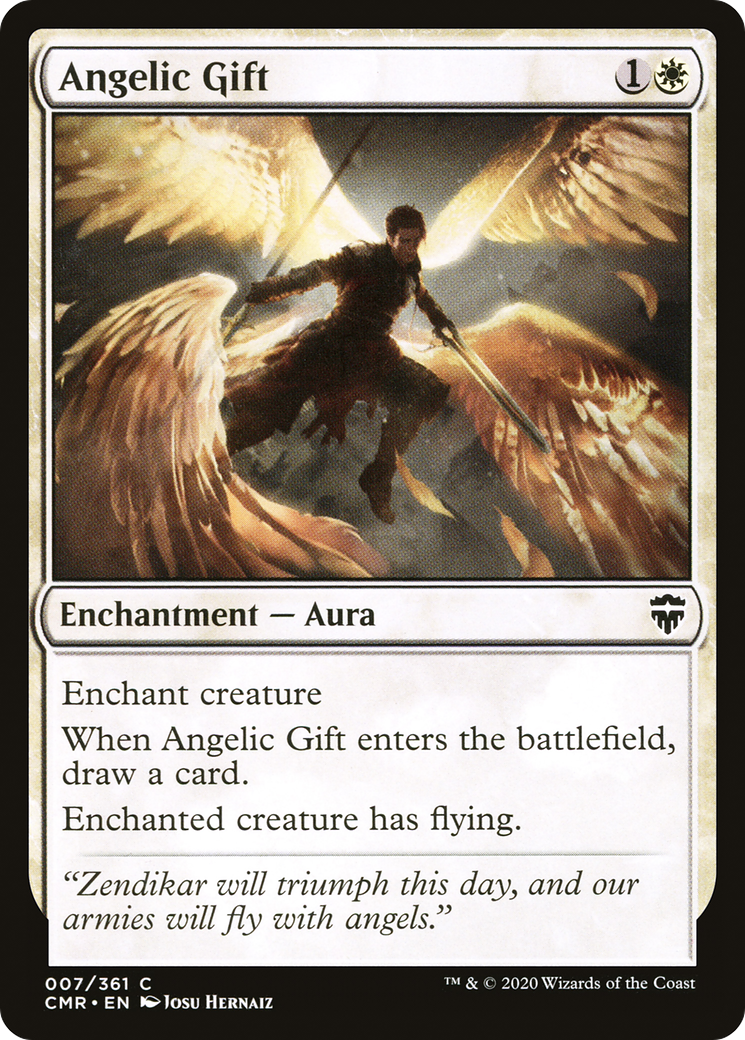Angelic Gift (007) - Commander Legends