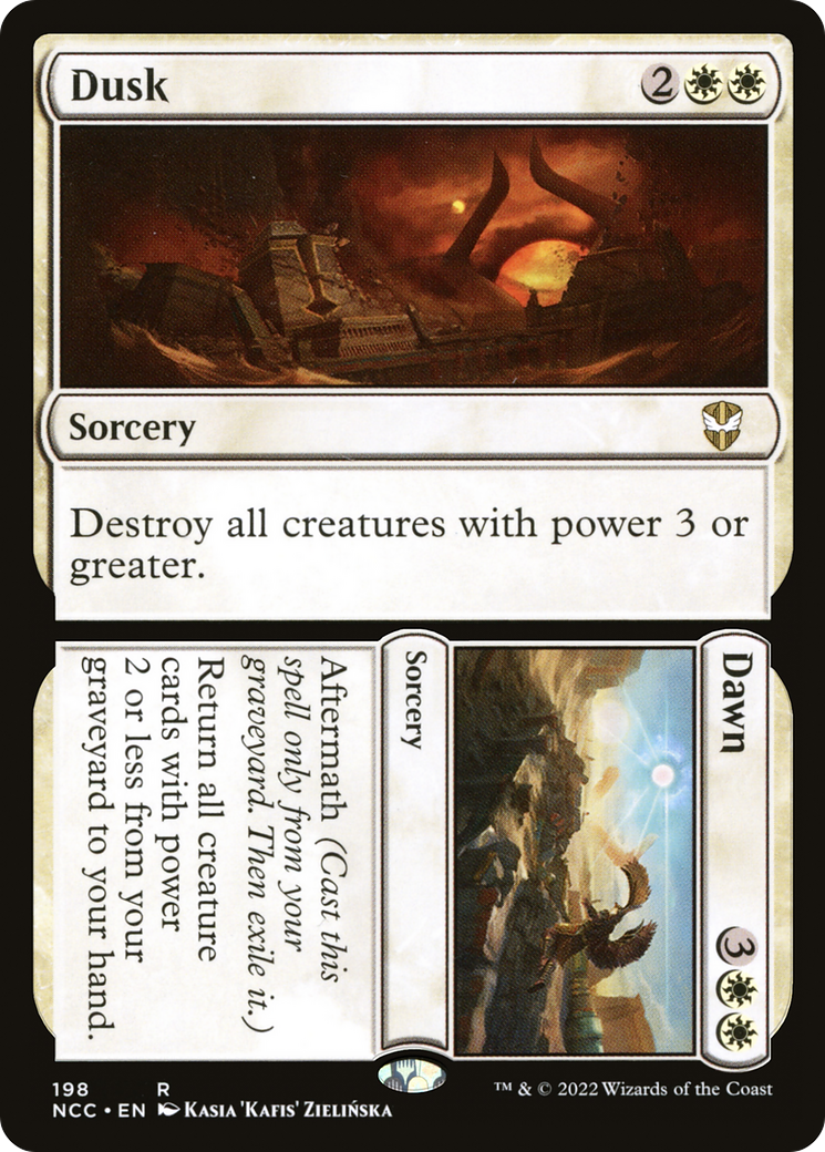 Dusk // Dawn (198) - New Capenna Commander