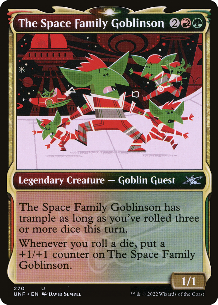 The Space Family Goblinson (Showcase) (270) Foil - Unfinity