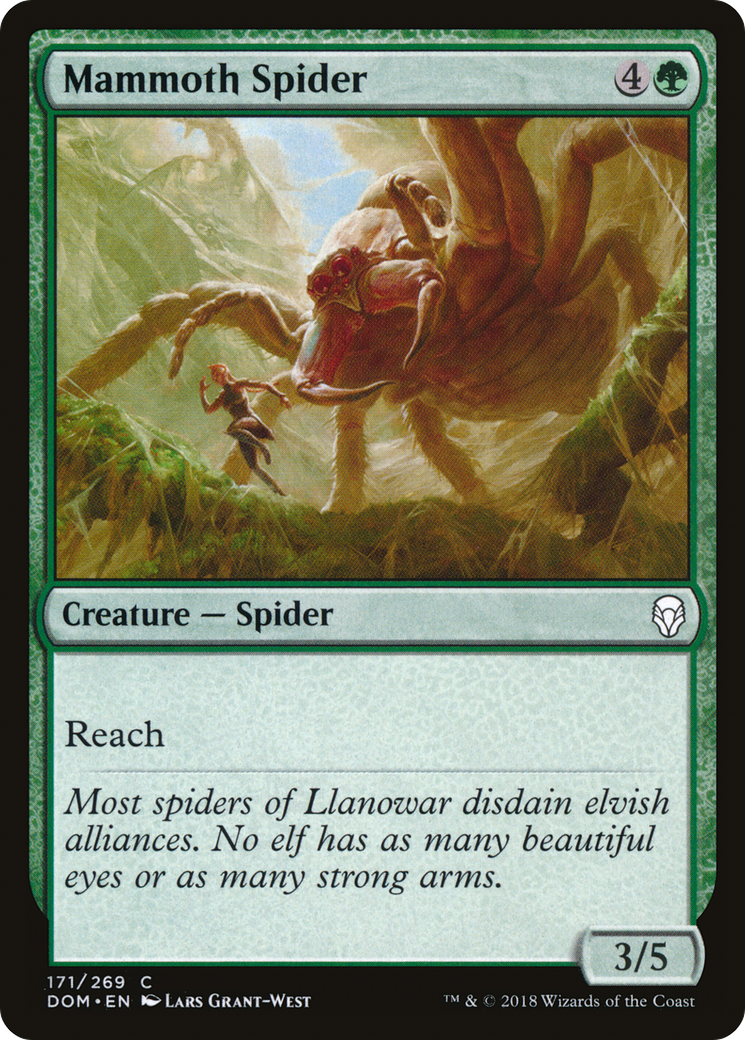 Mammoth Spider (171) - Dominaria