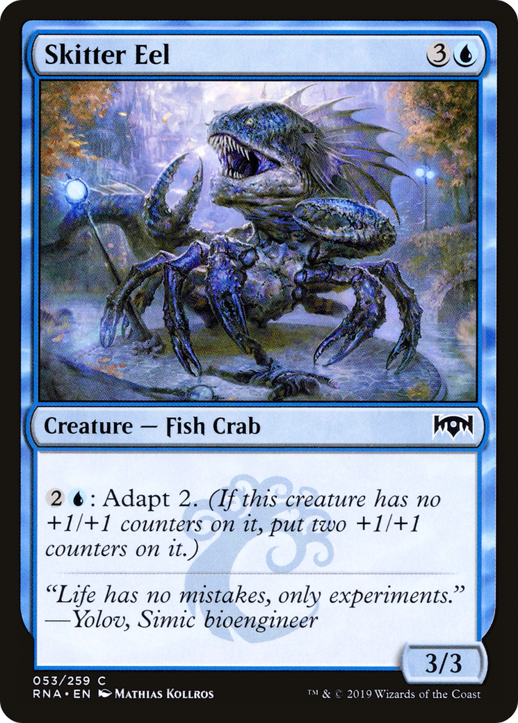 Skitter Eel (053) Foil - Ravnica Allegiance