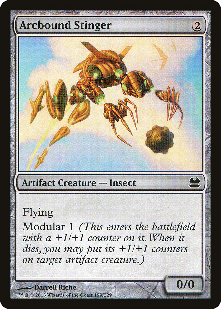 Arcbound Stinger (199) Foil - Modern Masters