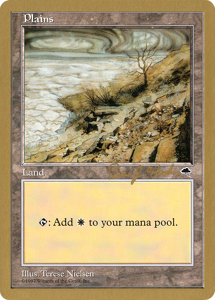 Plains (Dead Tree) - 1998 Brian Hacker (TMP) (Retro) - World Championship Decks 1998