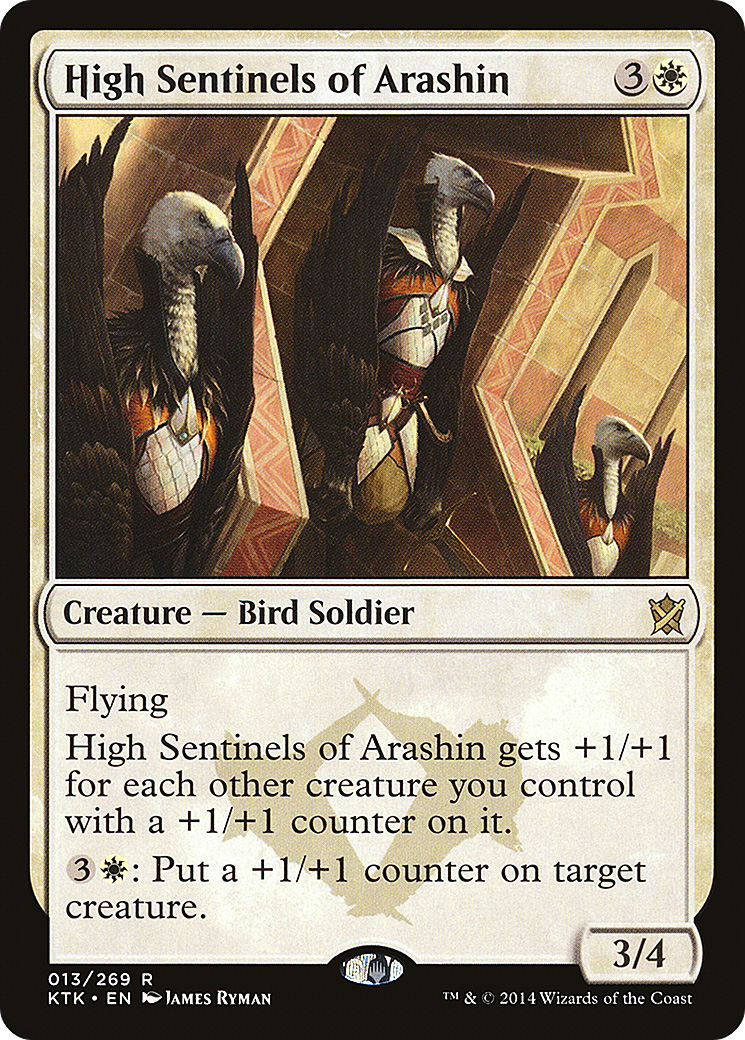 High Sentinels of Arashin (013) Foil - Khans of Tarkir