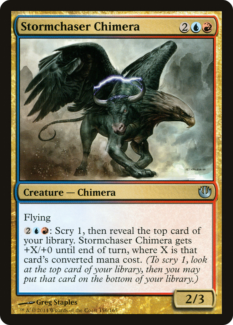 Stormchaser Chimera (156) Foil - Journey into Nyx