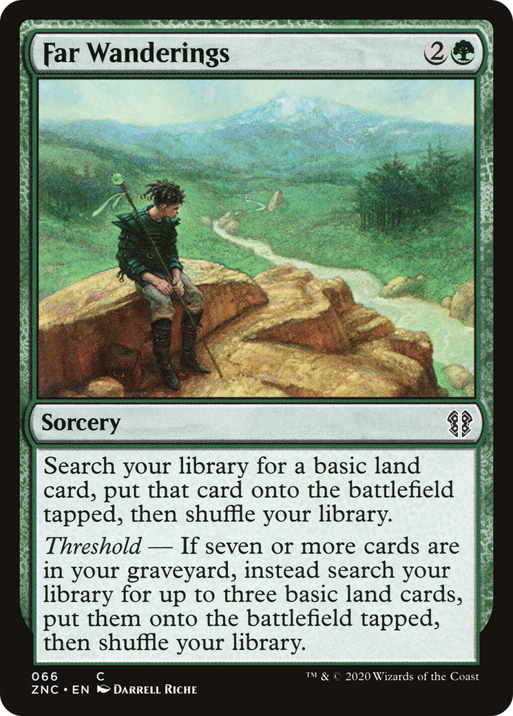 Far Wanderings (066) - Zendikar Rising Commander