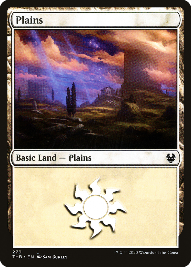 Plains (279) Foil - Theros Beyond Death