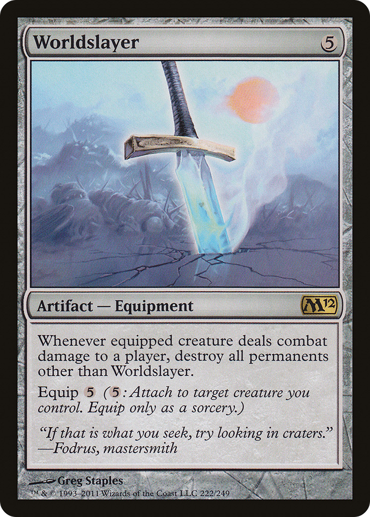 Worldslayer (222) Foil - Magic 2012