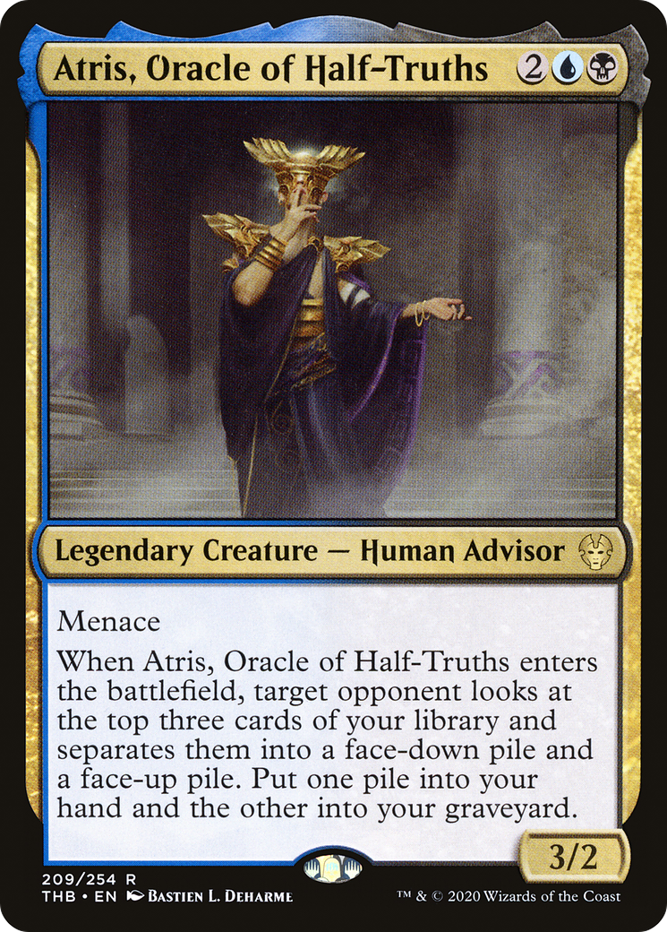 Atris, Oracle of Half-Truths (209) Foil - Theros Beyond Death