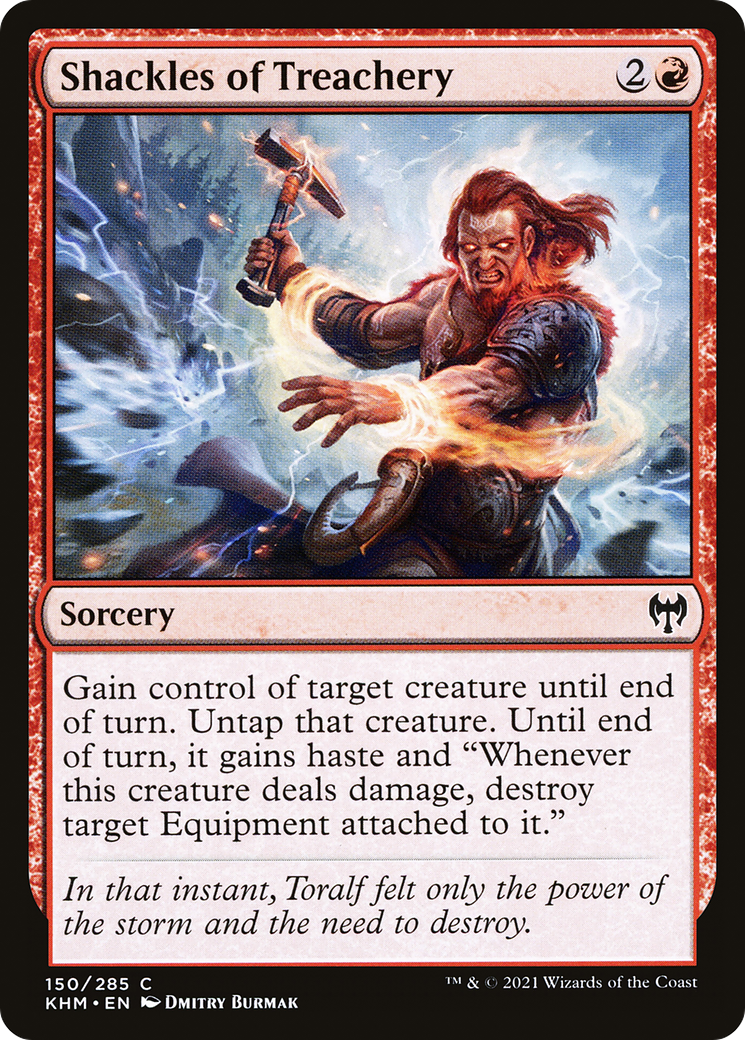 Shackles of Treachery (150) Foil - Kaldheim