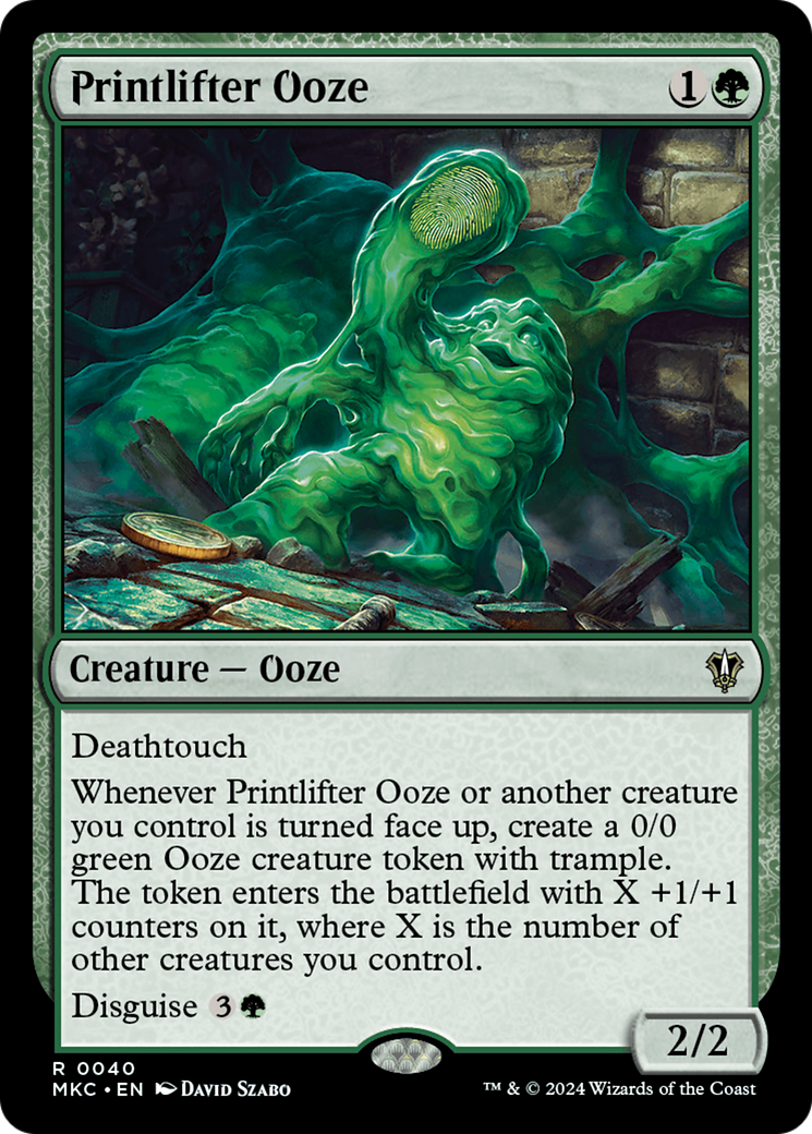 Printlifter Ooze (040) - Murders at Karlov Manor Commander
