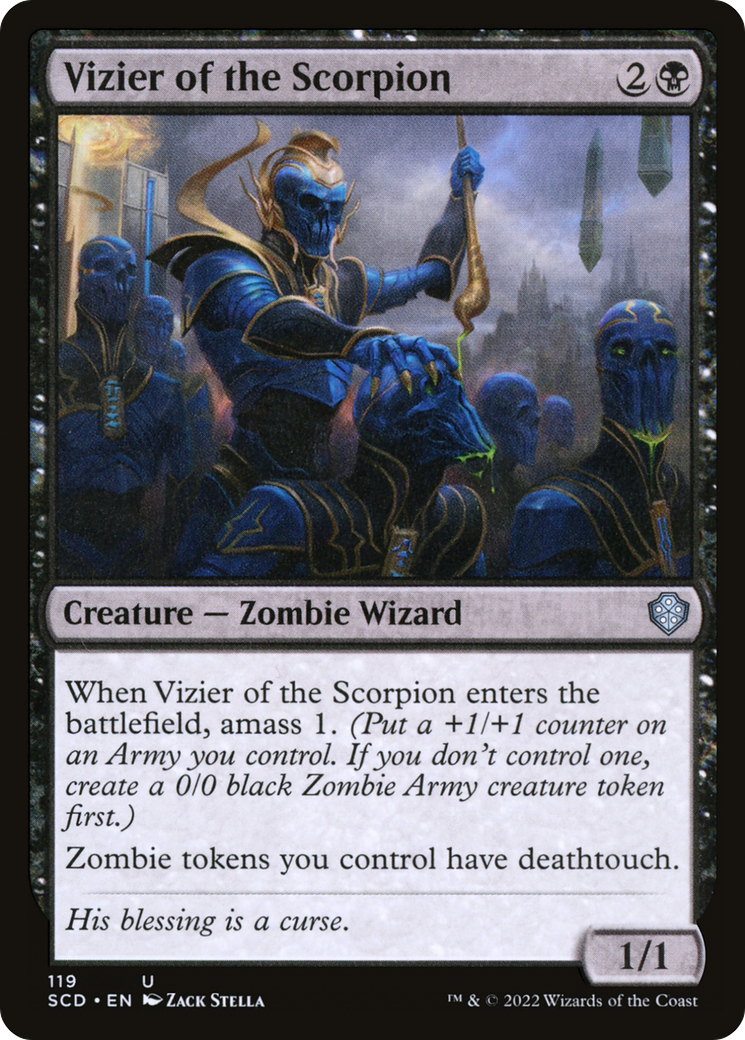 Vizier of the Scorpion (119) - Starter Commander Decks