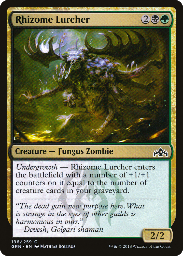 Rhizome Lurcher (196) Foil - Guilds of Ravnica