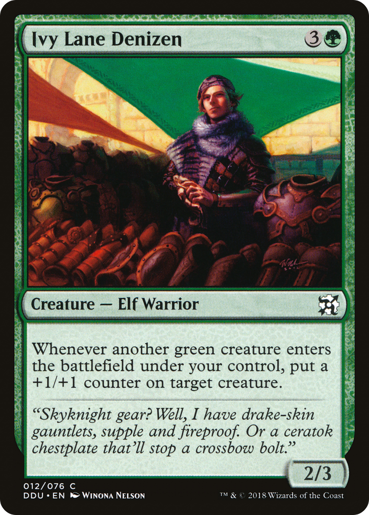 Ivy Lane Denizen (012) - Duel Decks: Elves vs. Inventors