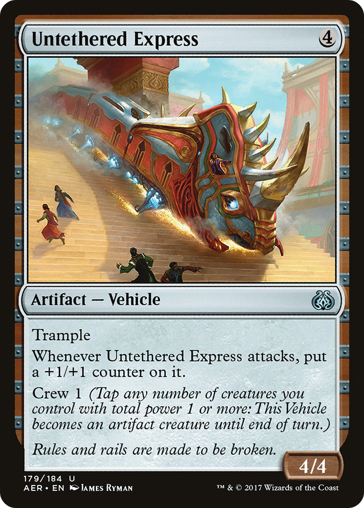 Untethered Express (179) Foil - Aether Revolt