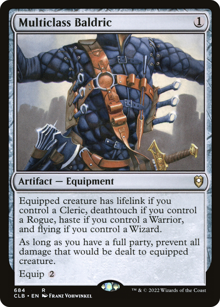 Multiclass Baldric (684) - Commander Legends: Battle for Baldur's Gate