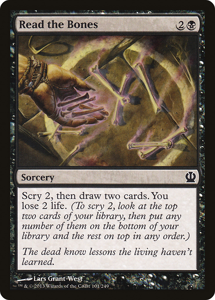 Read the Bones (101) Foil - Theros