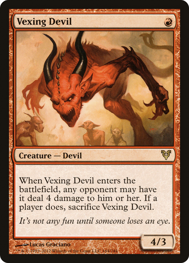Vexing Devil (164) - Avacyn Restored