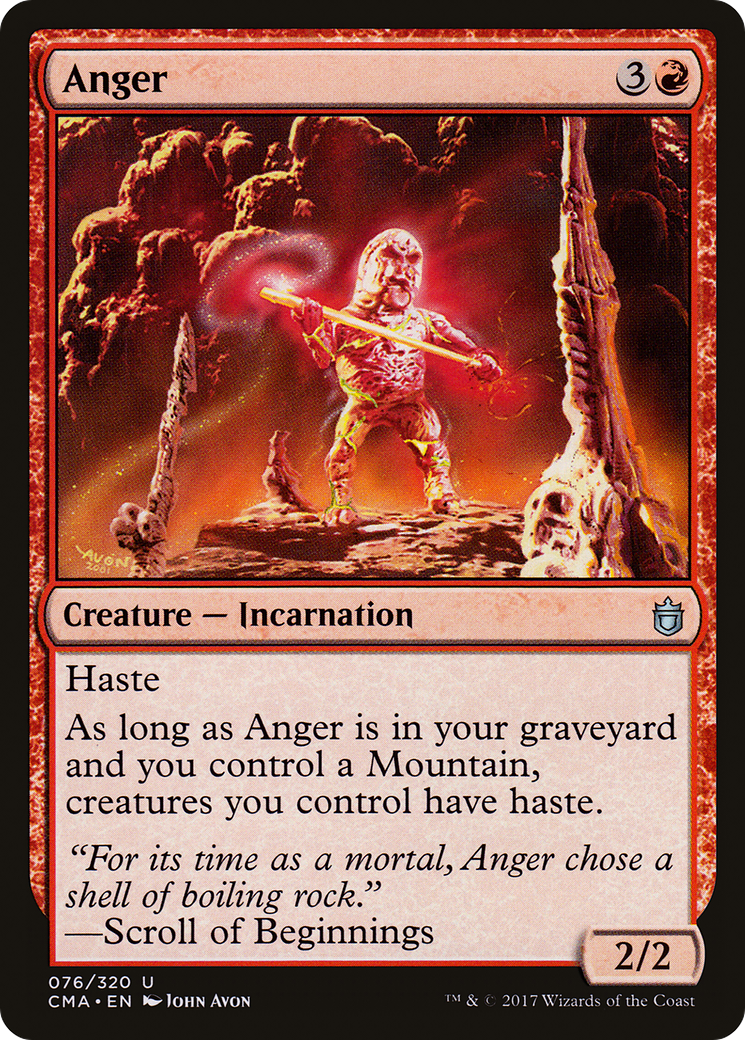Anger (076) - Commander Anthology