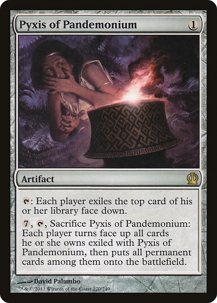 Pyxis of Pandemonium (220) Foil - Theros