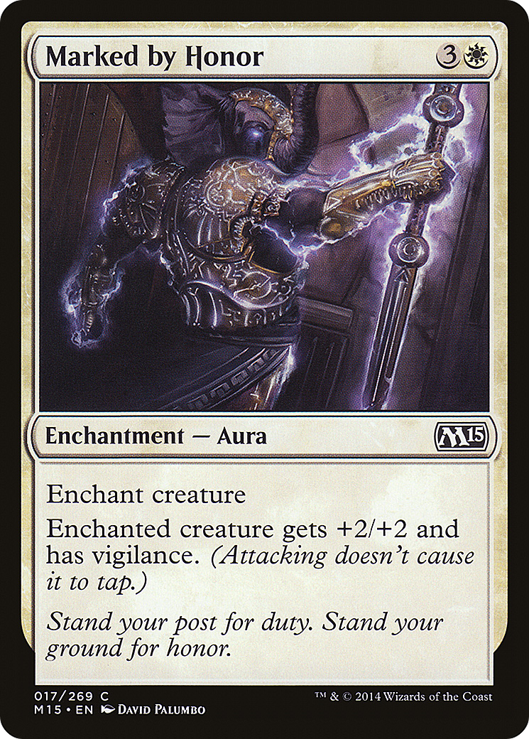 Marked by Honor (017) Foil - Magic 2015