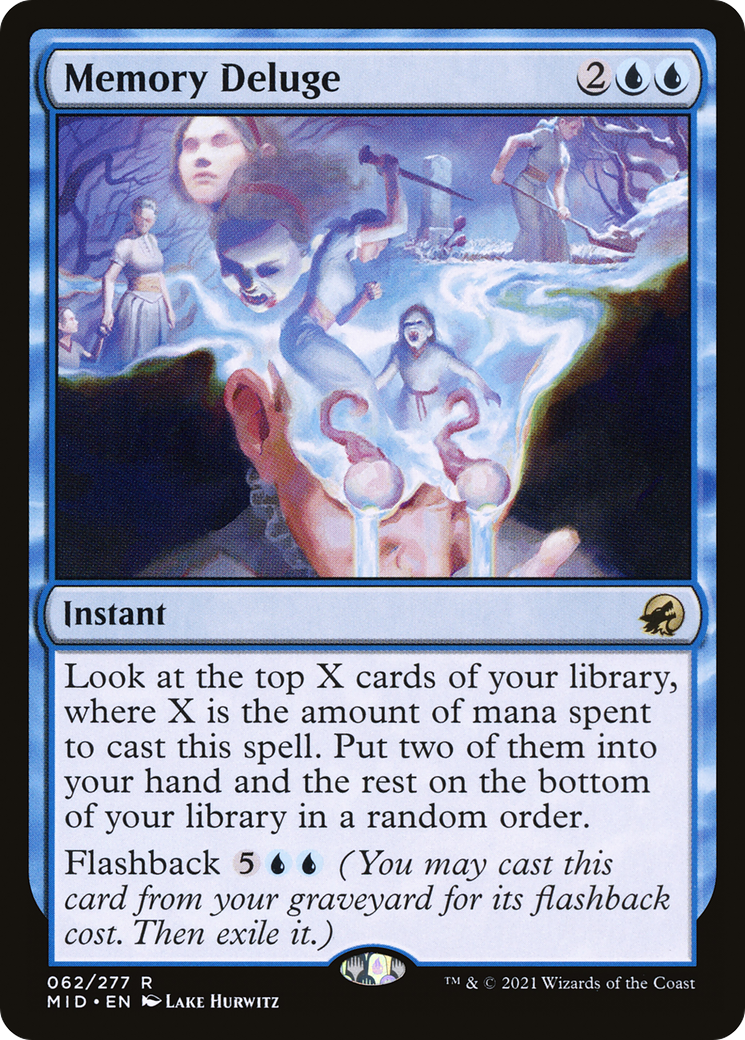 Memory Deluge (062) - Innistrad: Midnight Hunt