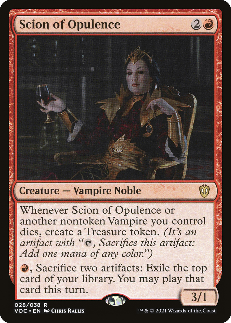 Scion of Opulence (028) - Crimson Vow Commander